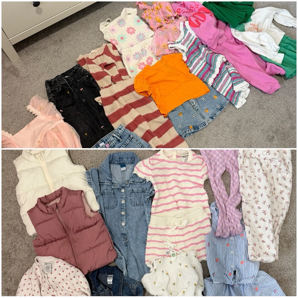 Old Navy Tjmaxx Marshalls Target Carters Sofia Grainge Toddler Girl Bundle